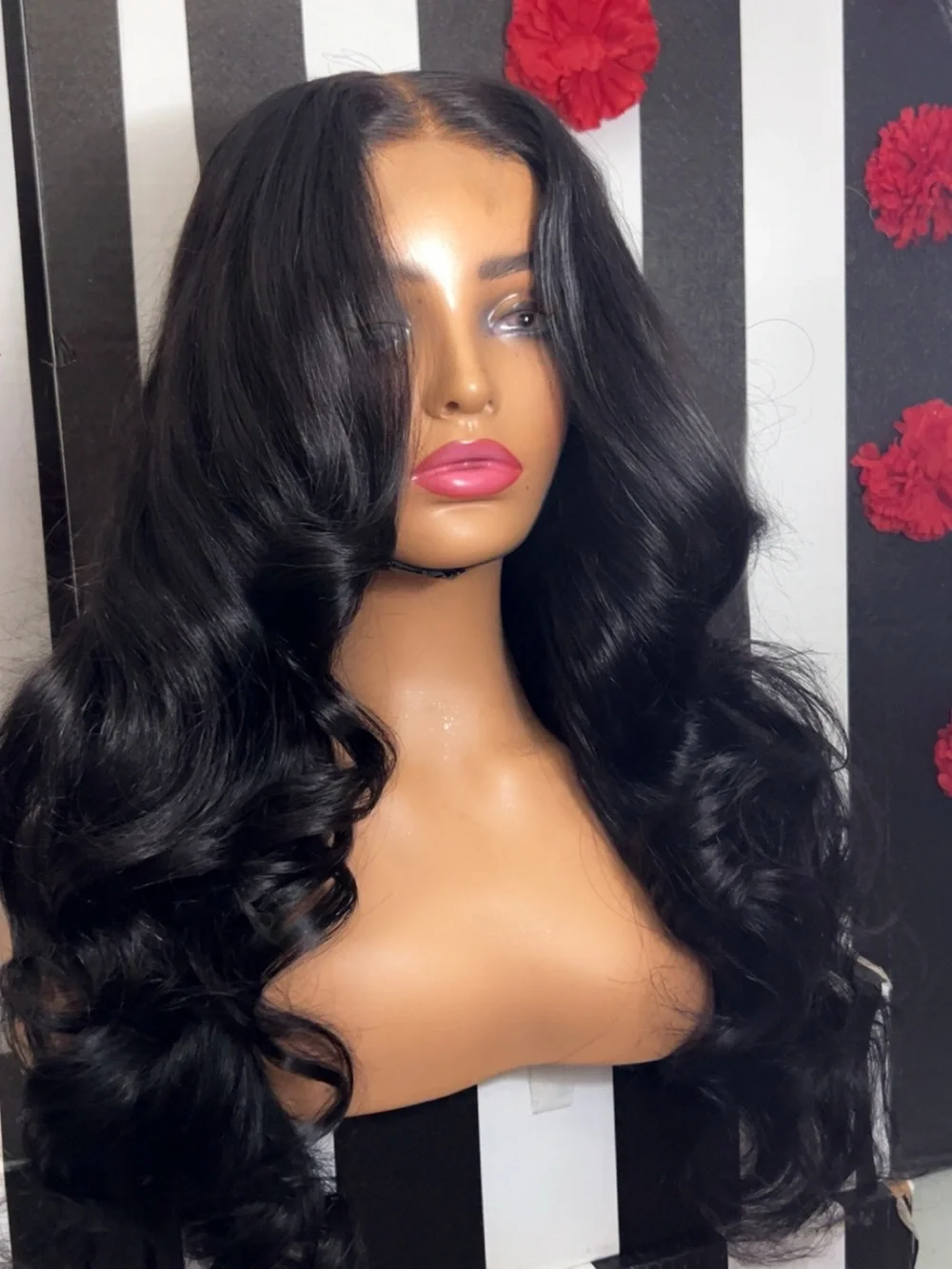 2x6 HD closure wig Raw hair